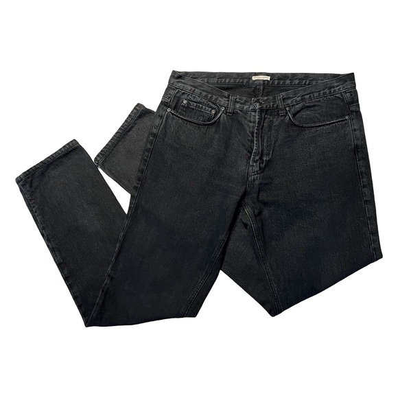 Bottega Veneta Made in Italy Men’s  Size EU 48 US 34 EUC Black Distressed Jeans - Picture 3 of 11